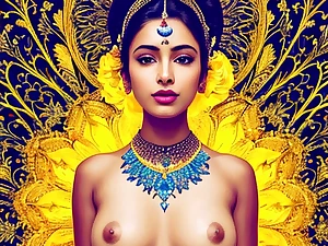 Indian beauty with natural chest gets introduced for your idolization by a hot stud